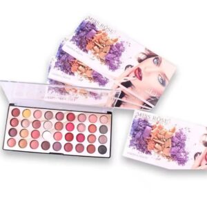 MISS ROSE 36 Color Eyeshadow 3D Colorful Waterproof Eye Shadow Palette